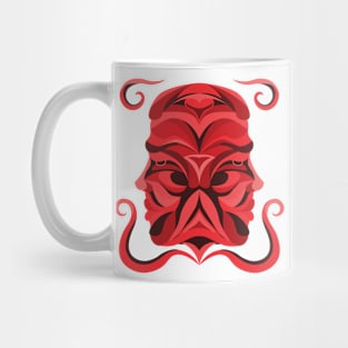 Gemini Zodiac Sign - Red Mug